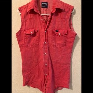 Vintage Wrangler pearl snap shirt